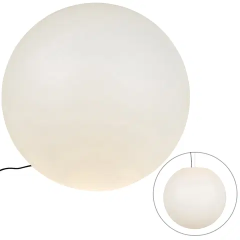 Vonkajsie osvetlenie Moderné vonkajšie svietidlo biele 77 cm IP65 - Nura