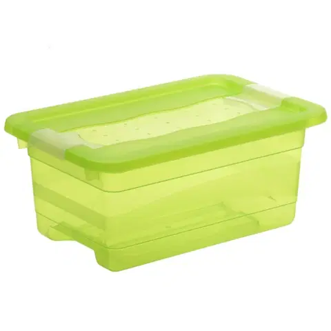 Kúpeľňové doplnky Box Crystalbox zelený
