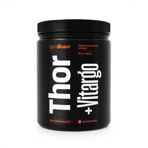 Pre-workouty GymBeam Thor Fuel + Vitargo 600 g citrón limetka