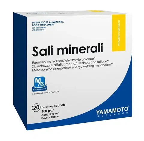 Vitamíny a minerály Sali minerali (minerály a stopové prvky) - Yamamoto 20 x 5 g Orange