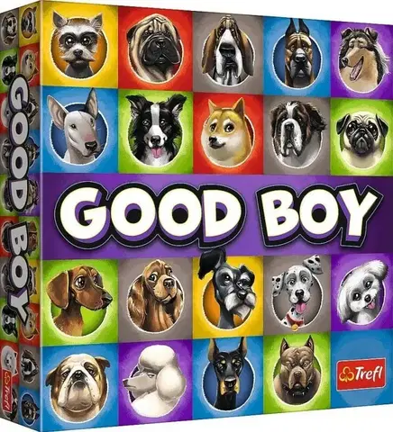 Hračky rodinné spoločenské hry TREFL - Spoločenská hra Good Boy!