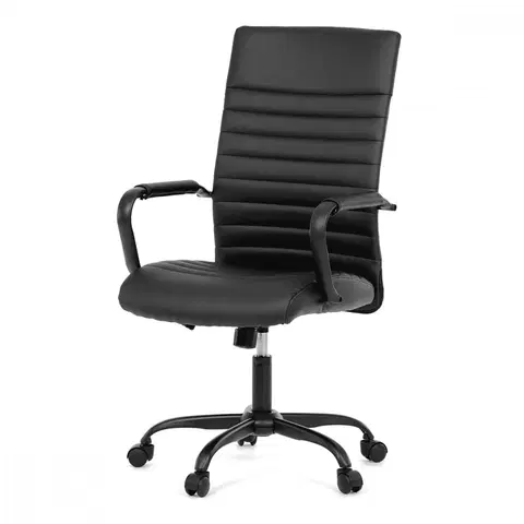 Kancelárske stoličky Kancelárska stolička KA-V306 Autronic Čierna