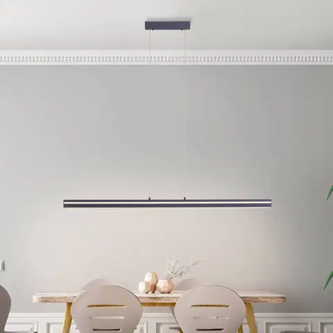 SmartHome lustre Q-Smart-Home Paul Neuhaus Q-VITO trámová závesná lampa antracit