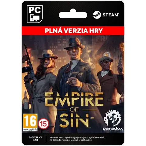 Hry na PC Empire of Sin [Steam]