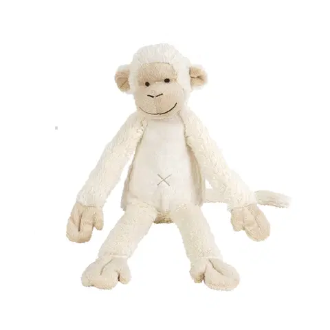 Plyšové hračky HAPPY HORSE - Opička Mickey n.1 krémová veľkosť: 28 cm