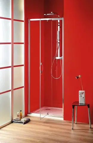 Sprchovacie kúty GELCO - SIGMA sprchové dvere otočné 780-920 mm, číre sklo SG1279