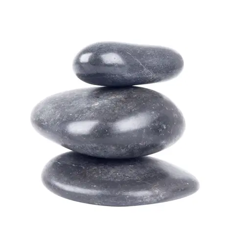 Masážne prístroje Lávové kamene inSPORTline River Stone 6-8 cm - 3ks