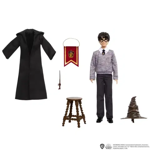 Hračky bábiky MATTEL - Harry Potter bábika Harry Potter a triediaci klobúk