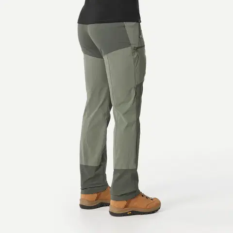 nohavice Dámske odolné trekové nohavice MT500