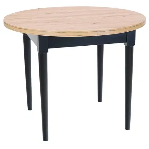 Jedálenské stoly Rozkladací stôl Odys 100/135x100cm