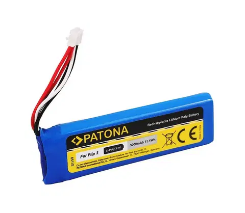 Predlžovacie káble PATONA PATONA - Batéria JBL Flip 3 3000mAh 3,7V Li-Pol 