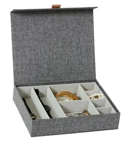 Boxy na hračky LOVE IT STORE IT - box na šperky, 8 priehradiek, Premium