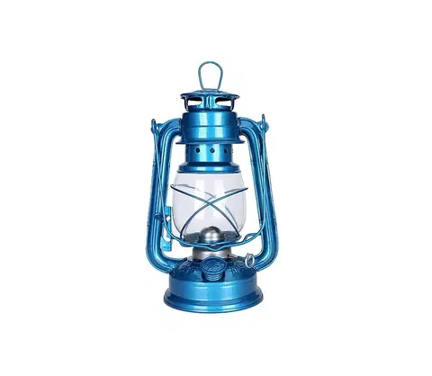 Záhradné lampy Brilagi Brilagi - Petrolejová lampa LANTERN 24,5 cm tyrkysová 