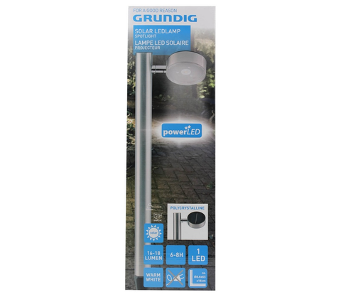 LED osvetlenie Grundig Grundig - LED Solárne bodové svietidlo 1xLED/3,2V 
