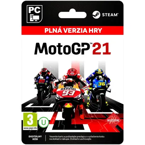 Hry na PC MotoGP 21 [Steam]