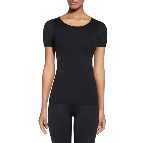 Dámske fitness oblečenie Dámske športové tričko BAS BLACK Electra čierna - S