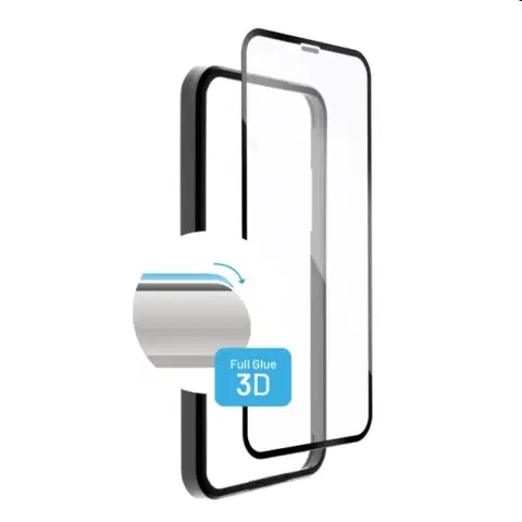 Ochranné fólie pre mobilné telefóny FIXED 3D Ochranné tvrdené sklo pre Apple iPhone XR11, čierne FIXG3DA-334-BK