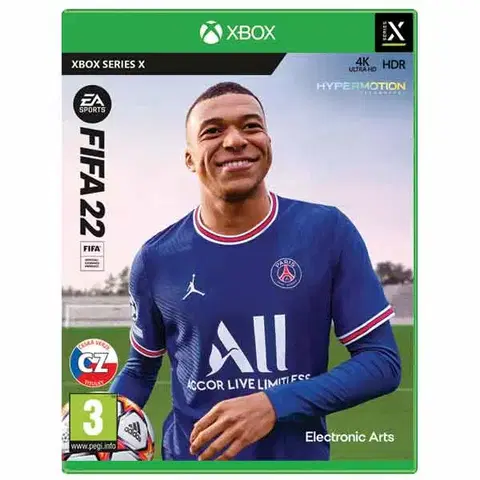 Hry na Xbox One FIFA 22 CZ XBOX Series X