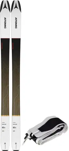Zjazdové lyže Atomic Backland 80 PT + Skin 78/80 163 cm