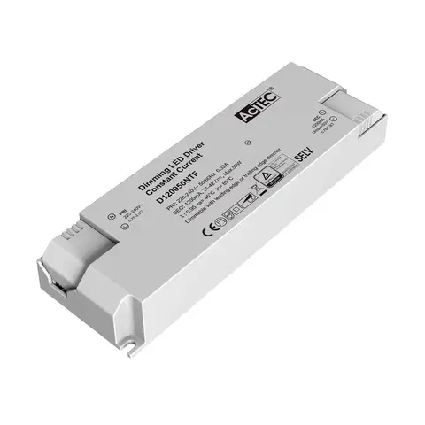 Napájacie zdroje s konštantným prúdom AcTEC AcTEC Triac LED driver CC max. 50W 1 200mA