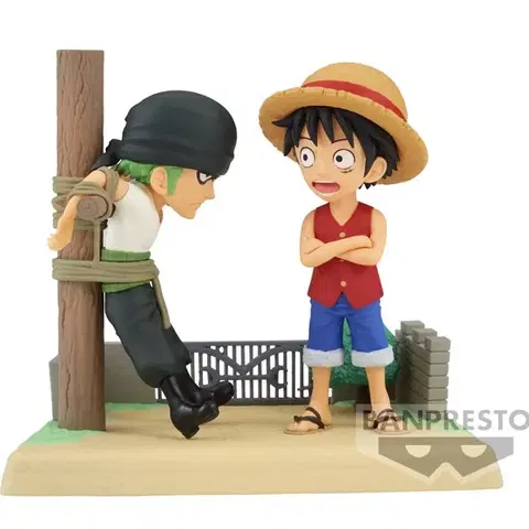 Zberateľské figúrky Soška Log Stories: Luffy & Zoro (One Piece)