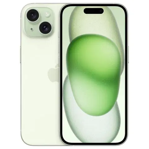Mobilné telefóny Apple iPhone 15 128GB, zelená MTP53SXA