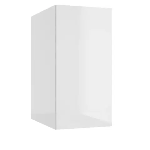 Závesné kúpeľňové skrinky Kúpeľňová skrinka METRO SYSTEM A30 1D0S 30x60x45 biela