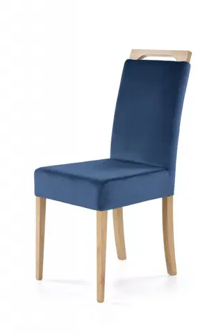 Jedálenské zostavy Jedálenská stolička CLARION Halmar Modrá
