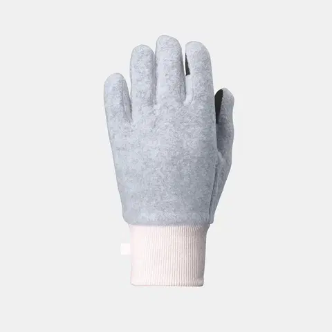 čiapky Detské fleecové turistické rukavice SH500 6-14 rokov