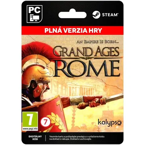 Hry na PC Grand Ages: Rome [Steam]