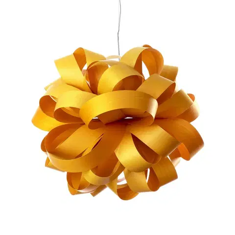 Závesné svietidlá LZF LamPS LZF Agatha Ball závesná lampa, 84x80 cm, žltá