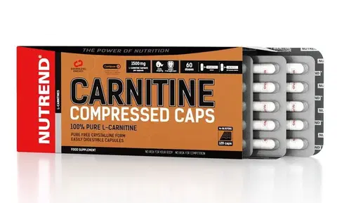 L-karnitín Carnitine Compressed Caps - Nutrend 120 kaps.