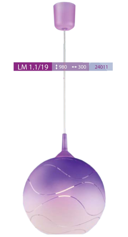 Svietidlá Závesné svietidlo Lamkur LM-1.1/19 24011