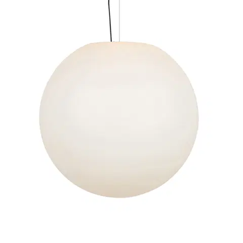 Vonkajsie zavesne svietidla Moderné vonkajšie závesné svietidlo biele 77 cm IP65 - Nura