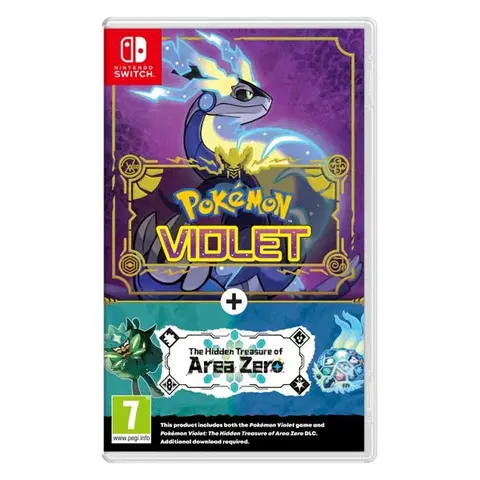Hry pre Nintendo Switch Pokémon Violet + Area Zero DLC NSW