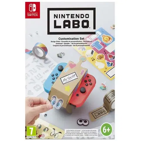 Príslušenstvo k herným konzolám Nintendo Switch Labo Customisation Set NIN-430825
