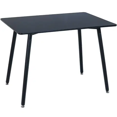 Jedálenské stoly Stôl Bergen 140CM čierna