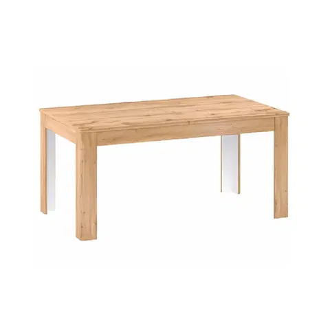 Jedálenské stoly Rozkladací jedálenský stôl, dub apalačský, 160-200x90 cm, PUSAN S