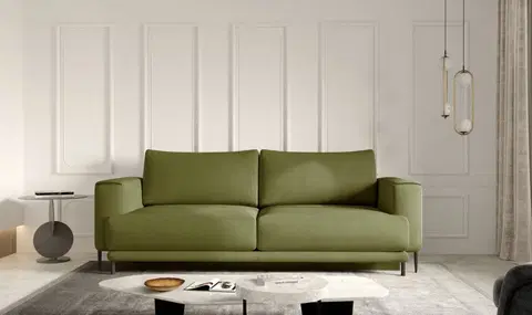 Pohovky a gauče Rozkladacia pohovka DALIA Eltap Nube 33 - tmavo zelená