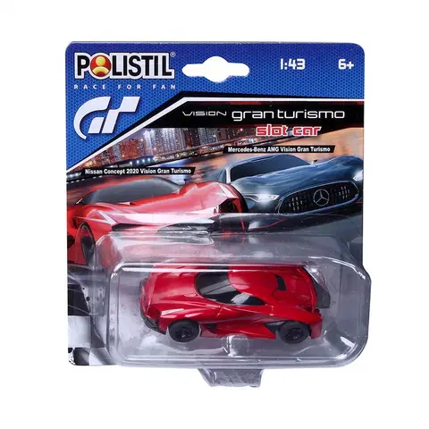 Hračky - autíčka POLISTIL - Auto k autodráhe 96087 Vision Gran Turismo/ Nissan Concept 2020