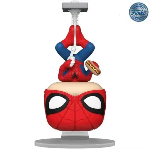 Zberateľské figúrky POP! Spider Man with Hot Dog (Marvel) Special Edition POP-1357