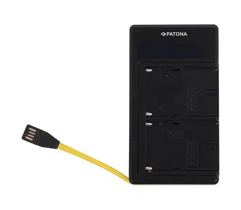 Predlžovacie káble PATONA PATONA - Nabíjačka Dual Sony NP-F970/F960/F950 USB 