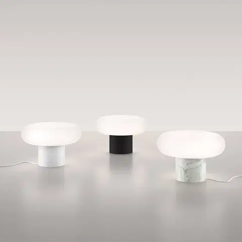 Stolové lampy Artemide Artemide Itka stolná lampa LED, biely keramika