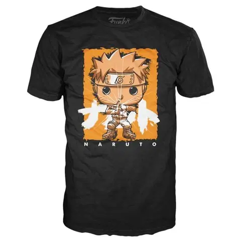 Zberateľské figúrky Funko Pop! Tees: Naruto Shippuden - Naruto T-Shirt (M)