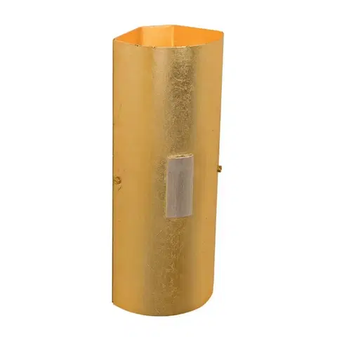 Nástenné svietidlá Menzel Menzel Solo nástenné svetlo zlaté rohová montáž