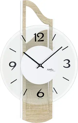 Hodiny Dizajnové nástenné hodiny 9681 AMS 42cm