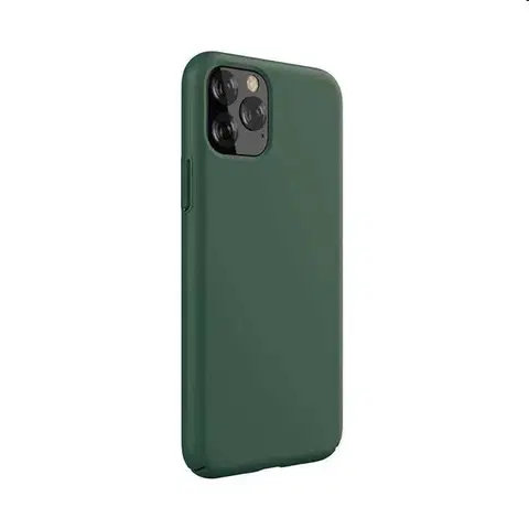 Puzdrá na mobilné telefóny Devia kryt Nature Series Silicone Case pre Apple iPhone 11 Pro, zelené 6938595332876