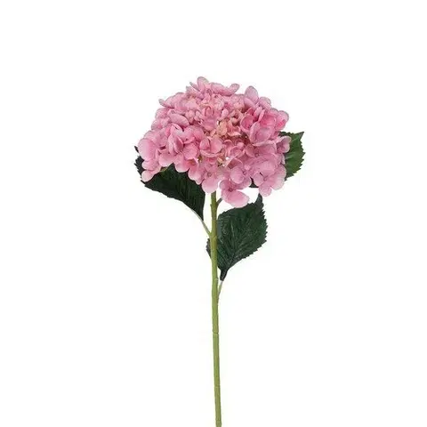 Kvety Umelá hortenzia, v. 52 cm, ružová