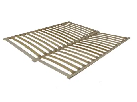Rošty do postelí KONDELA Flex 3-zónový lamelový rošt 180x200 cm brezové drevo