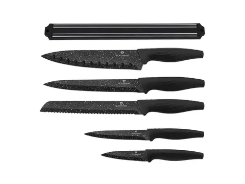 Sady nožov BLAUMANN - Sada nožov 6ks Marble Black BL-5045
